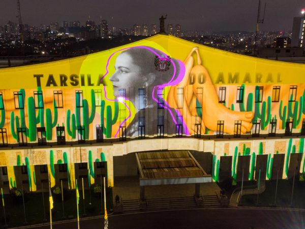 Projeções de artistas e obras modernistas homenageiam Semana de Arte Moderna