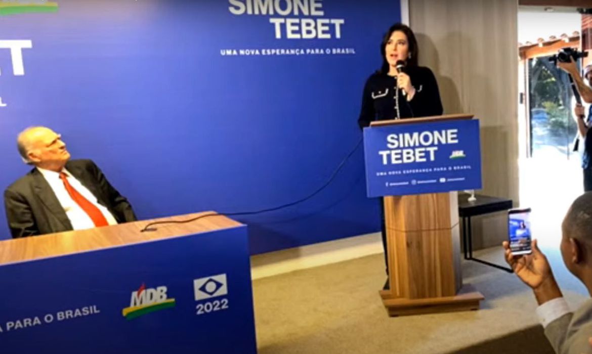 Eleições: PSDB e Cidadania anunciam apoio a Simone Tebet