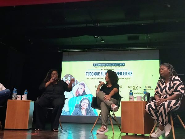 Aula inaugural dos cursos de Jornalismo e Publicidade da UVA debate racismo e representatividade homenageando Glória Maria