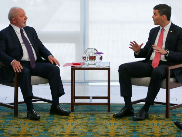 Lula recebe o presidente eleito do Paraguai