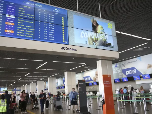 Apagão cibernético afetou parte de check-ins, mas não atingiu controle de tráfego