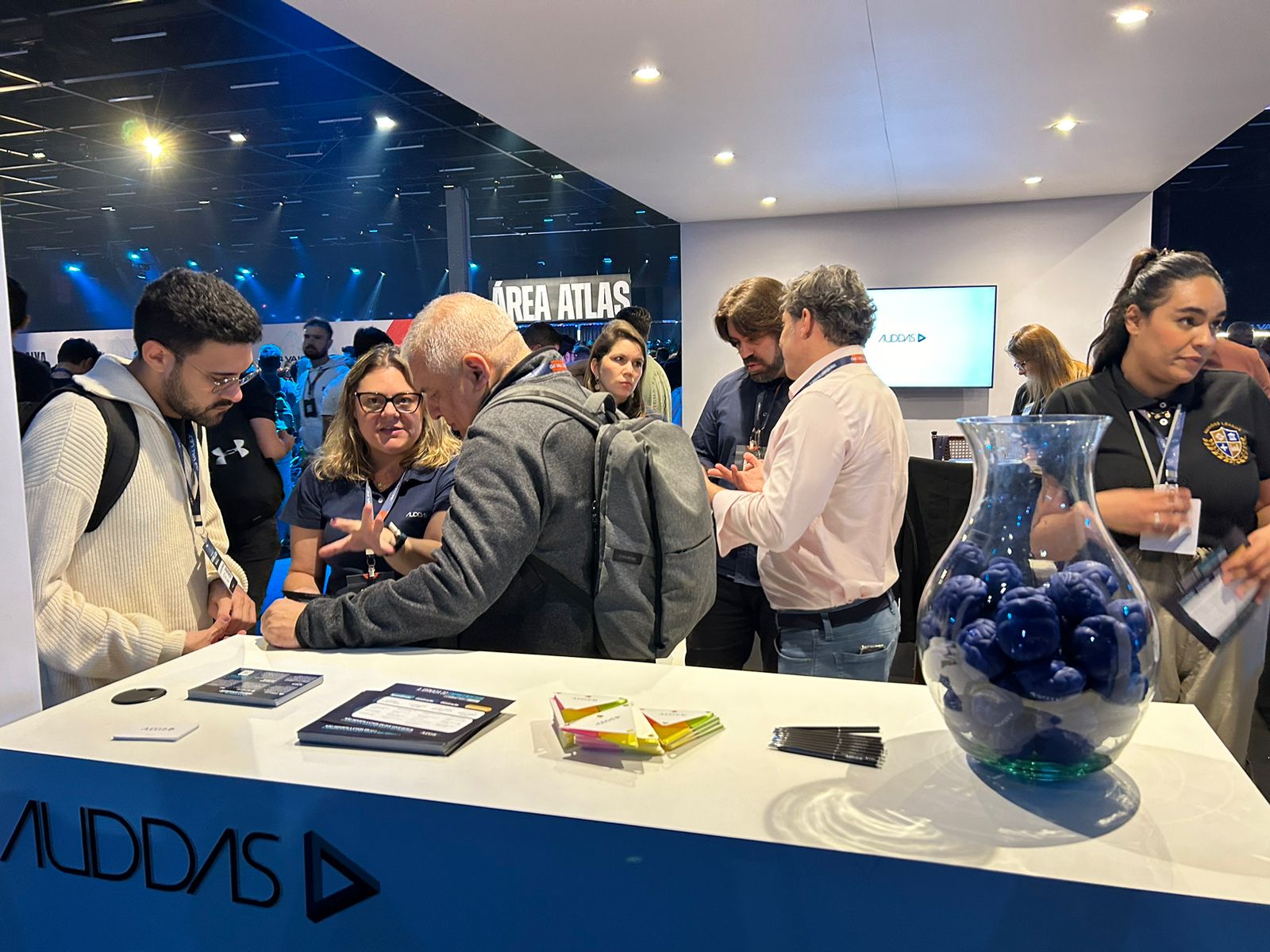 Auddas estreia com pé direito no G4 Valley, com stand concorrido
