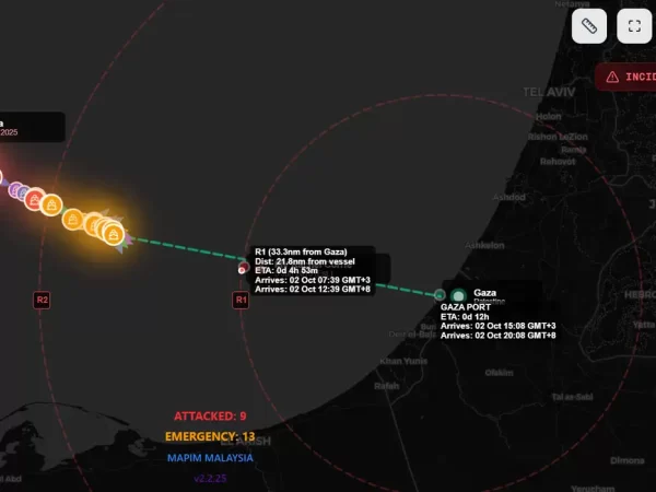 Dez brasileiros estão entre capturados na flotilha de ajuda a Gaza