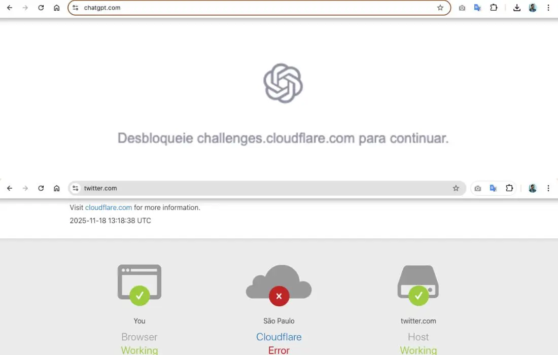 Cloudflare diz que implementou solução e monitora se todos os serviços estão voltando ao normal