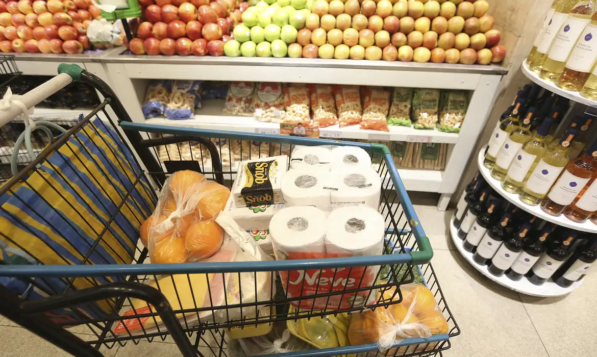 Consumo em supermercados cresce 1,92% no primeiro trimestre