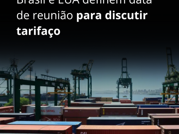 Brasil e EUA definem data de reunião para discutir tarifaço
