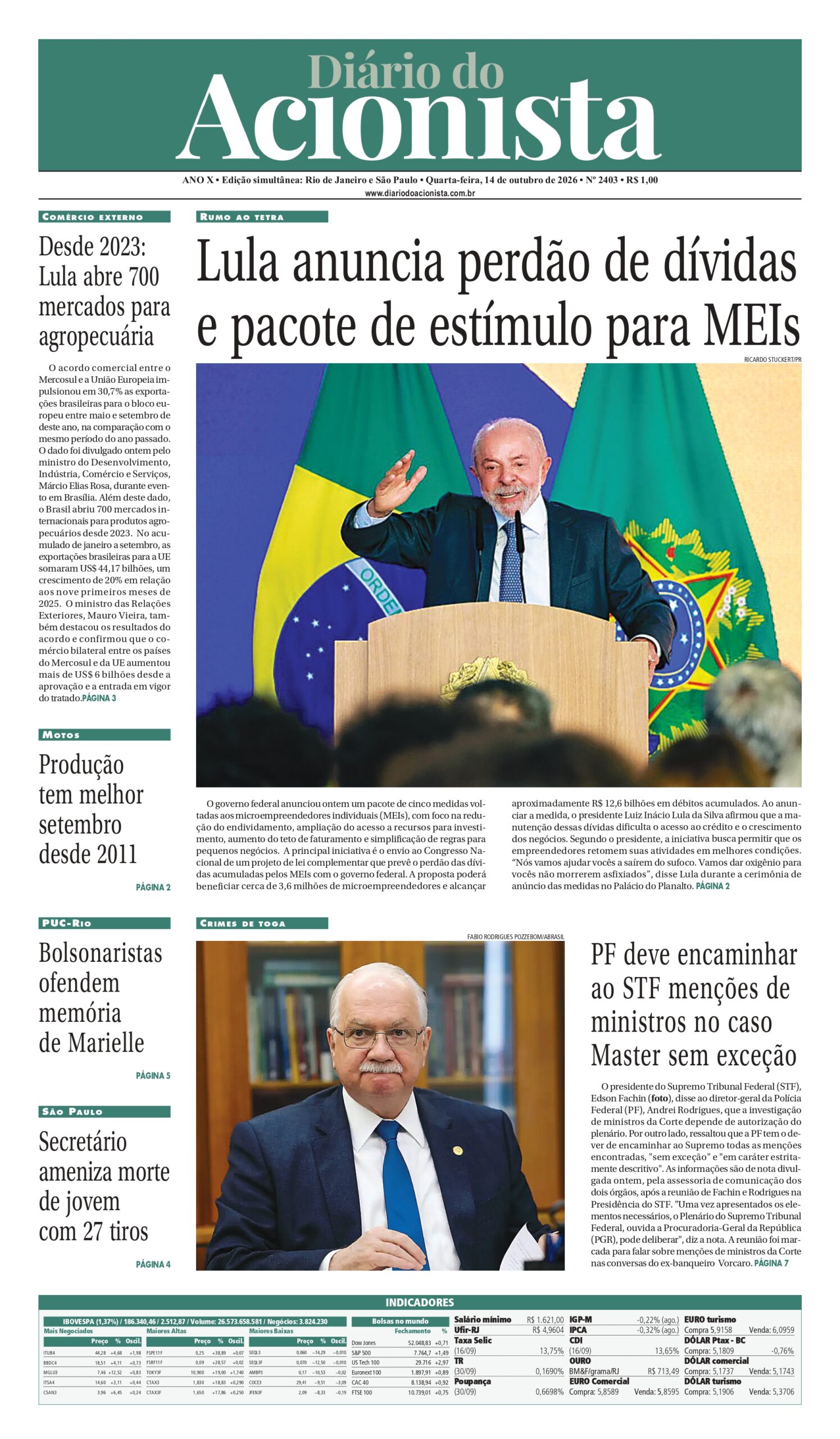 Edição do Dia